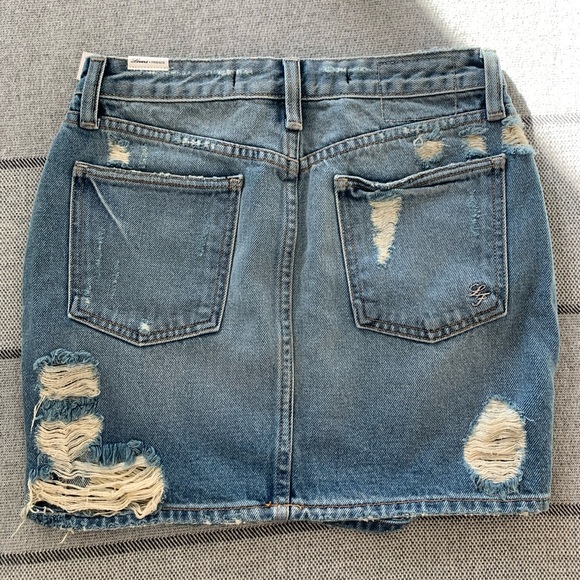 Lovers & Friends Denim Mini Skirt - Picture 4 of 9